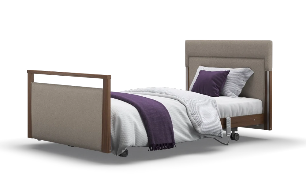 Opera Beds Signature Upholstered Electric Profiling Bed - Luxury Medical Care Bed - Detail View 145