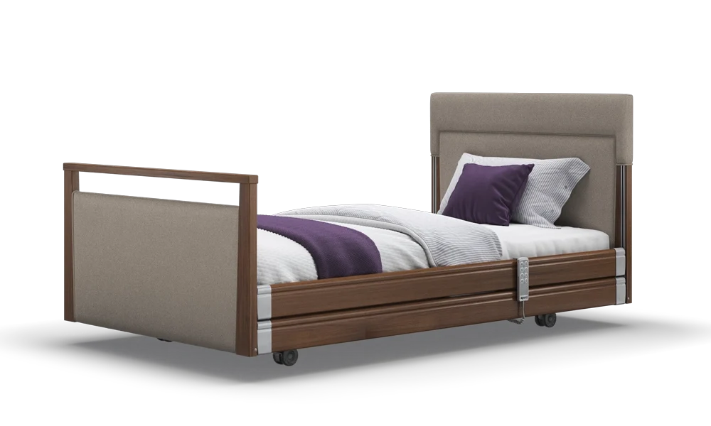 Opera Beds Signature Upholstered Electric Profiling Bed - Luxury Medical Care Bed - Detail View 146