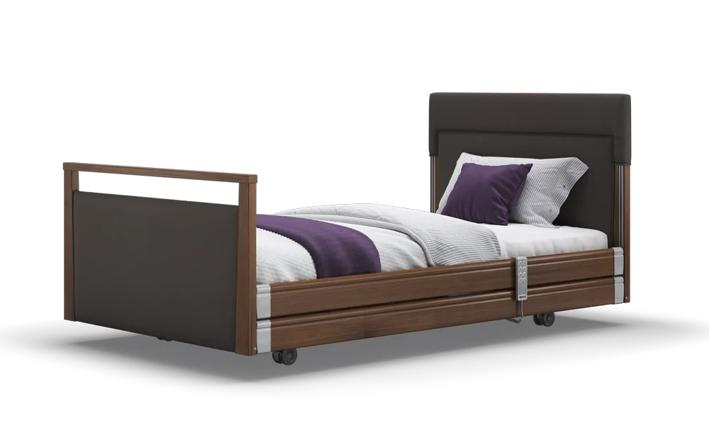 Opera Beds Signature Upholstered Electric Profiling Bed - Luxury Medical Care Bed - Detail View 176