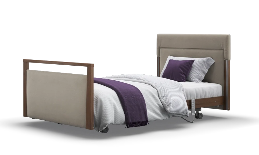 Opera Beds Signature Upholstered Electric Profiling Bed - Luxury Medical Care Bed - Detail View 164