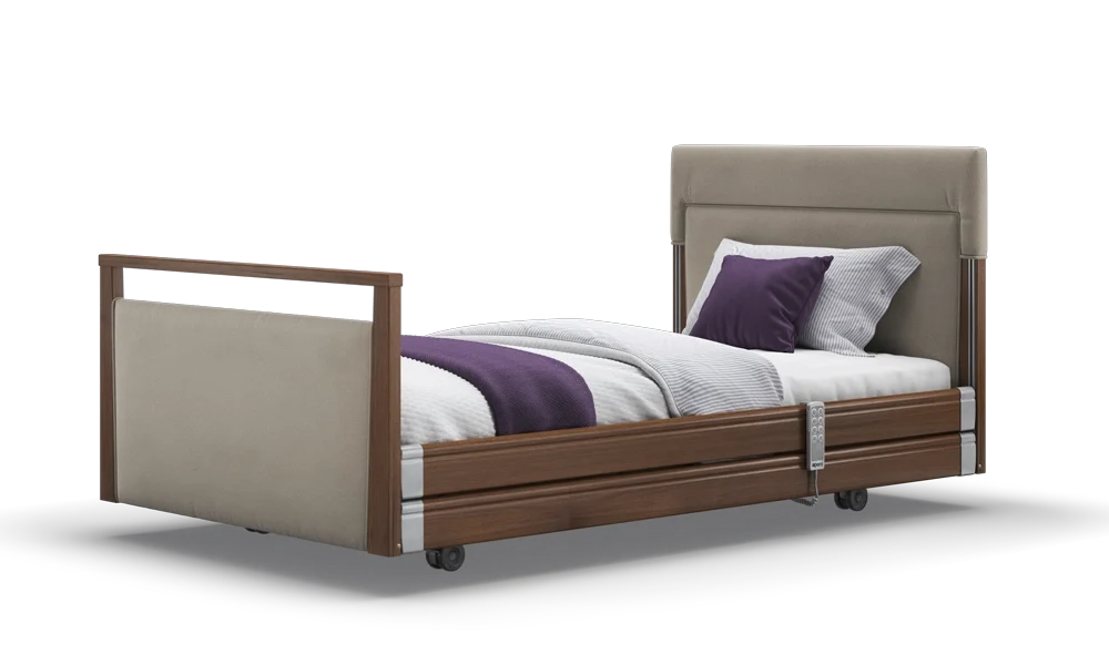 Opera Beds Signature Upholstered Electric Profiling Bed - Luxury Medical Care Bed - Detail View 165