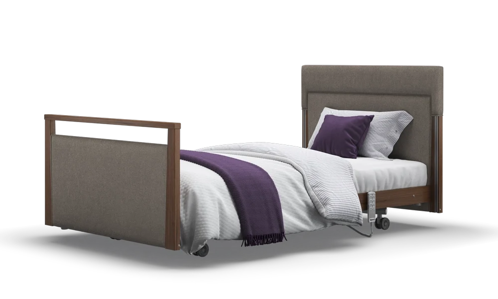 Opera Beds Signature Upholstered Electric Profiling Bed - Luxury Medical Care Bed - Detail View 152
