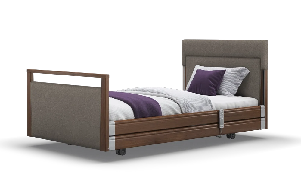 Opera Beds Signature Upholstered Electric Profiling Bed - Luxury Medical Care Bed - Detail View 153