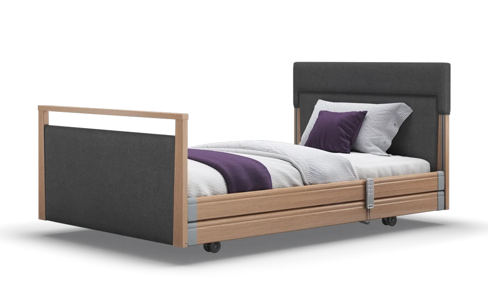 Opera Beds Signature Upholstered Electric Profiling Bed - Luxury Medical Care Bed - Detail View 125