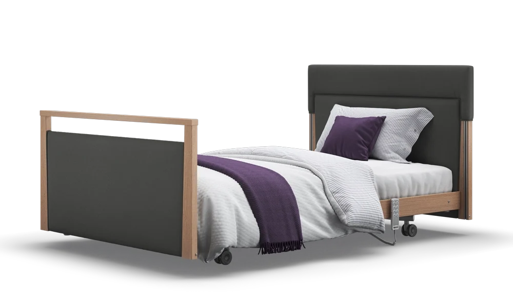 Opera Beds Signature Upholstered Electric Profiling Bed - Luxury Medical Care Bed - Detail View 135
