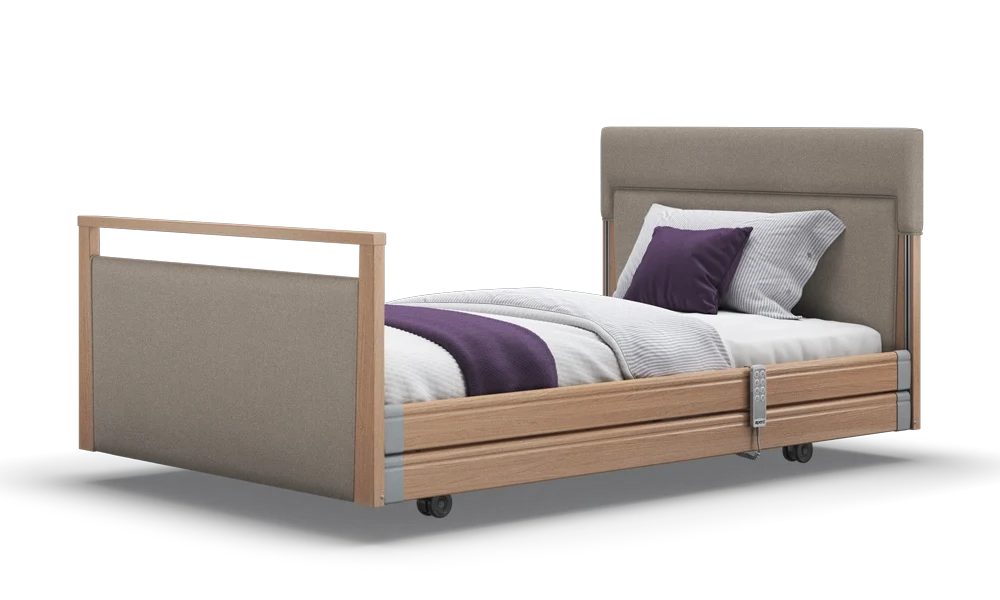 Opera Beds Signature Upholstered Electric Profiling Bed - Luxury Medical Care Bed - Detail View 113