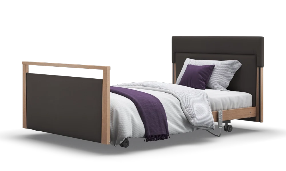 Opera Beds Signature Upholstered Electric Profiling Bed - Luxury Medical Care Bed - Detail View 141