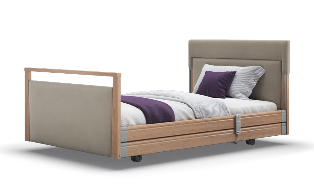 Opera Beds Signature Upholstered Electric Profiling Bed - Luxury Medical Care Bed - Detail View 131