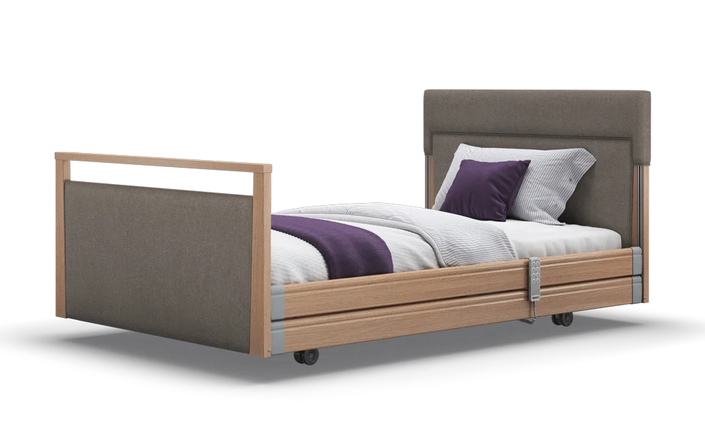 Opera Beds Signature Upholstered Electric Profiling Bed - Luxury Medical Care Bed - Detail View 119