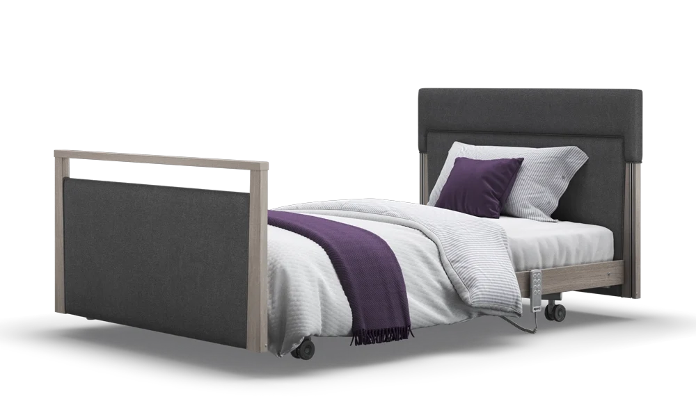 Opera Beds Signature Upholstered Electric Profiling Bed - Luxury Medical Care Bed - Detail View 196