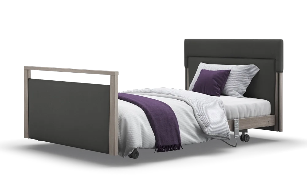 Opera Beds Signature Upholstered Electric Profiling Bed - Luxury Medical Care Bed - Detail View 206