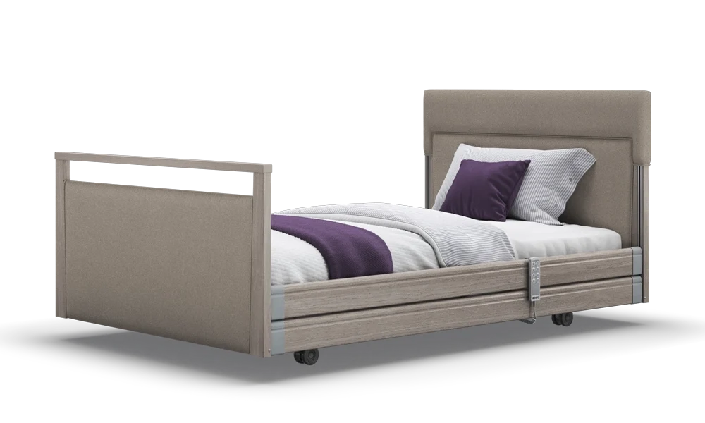 Opera Beds Signature Upholstered Electric Profiling Bed - Luxury Medical Care Bed - Detail View 185