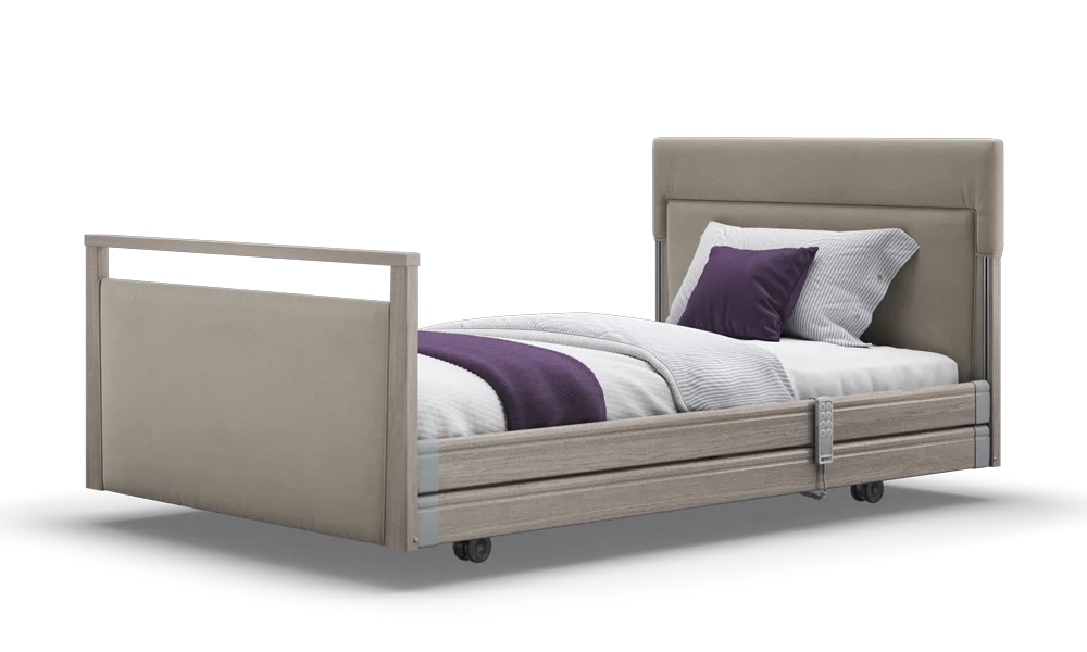 Opera Beds Signature Upholstered Electric Profiling Bed - Luxury Medical Care Bed - Detail View 203