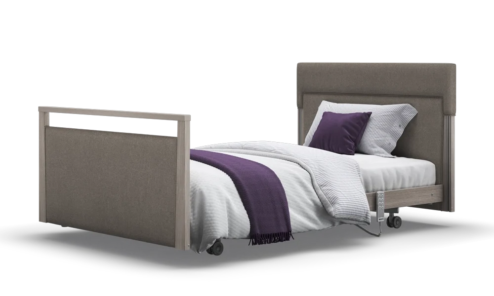 Opera Beds Signature Upholstered Electric Profiling Bed - Luxury Medical Care Bed - Detail View 190