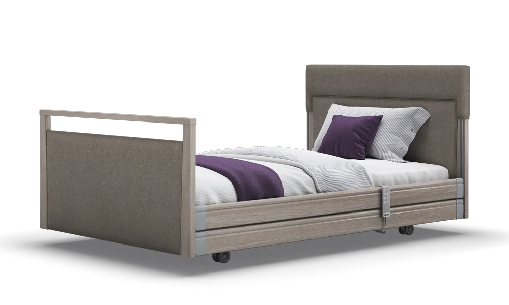 Opera Beds Signature Upholstered Electric Profiling Bed - Luxury Medical Care Bed - Detail View 191
