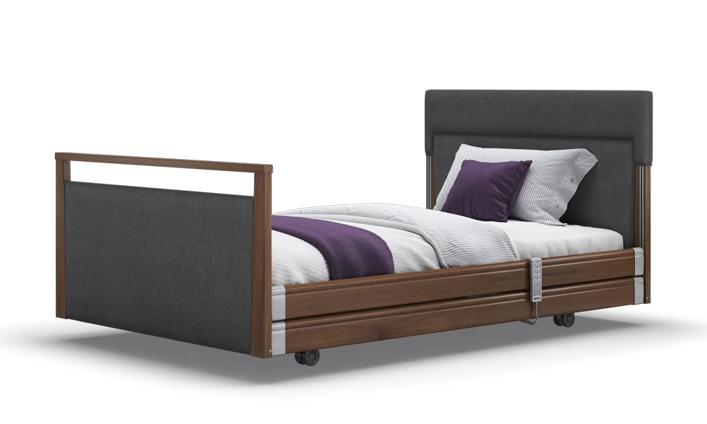 Opera Beds Signature Upholstered Electric Profiling Bed - Luxury Medical Care Bed - Detail View 161