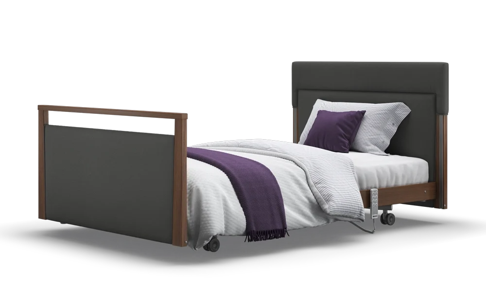 Opera Beds Signature Upholstered Electric Profiling Bed - Luxury Medical Care Bed - Detail View 172