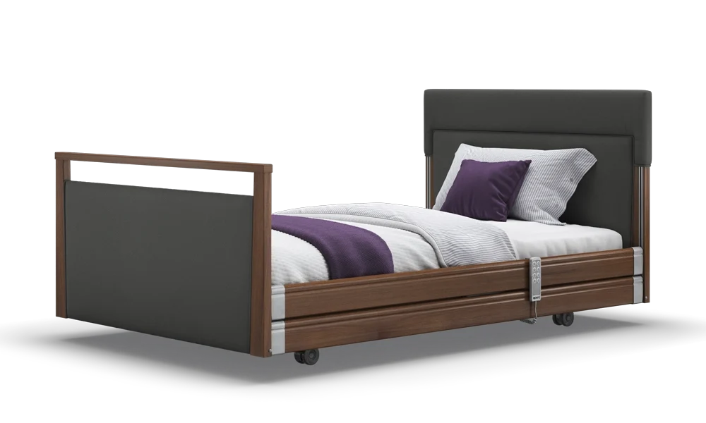 Opera Beds Signature Upholstered Electric Profiling Bed - Luxury Medical Care Bed - Detail View 173
