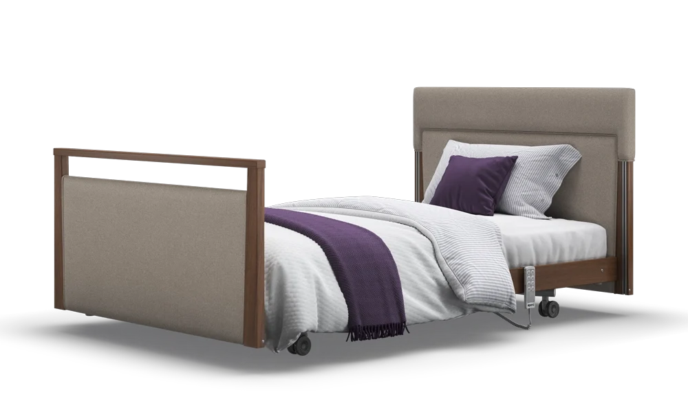 Opera Beds Signature Upholstered Electric Profiling Bed - Luxury Medical Care Bed - Detail View 147