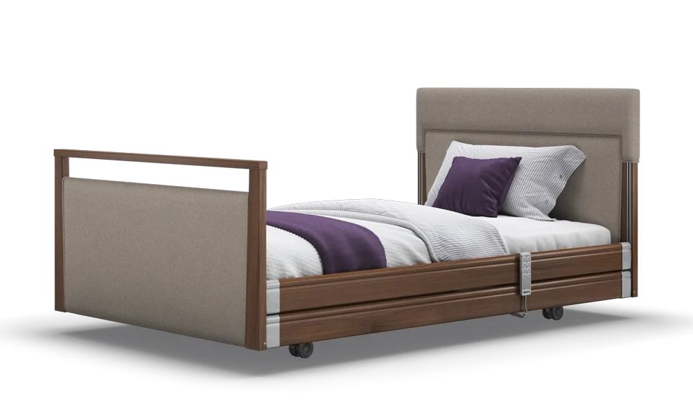 Opera Beds Signature Upholstered Electric Profiling Bed - Luxury Medical Care Bed - Detail View 148