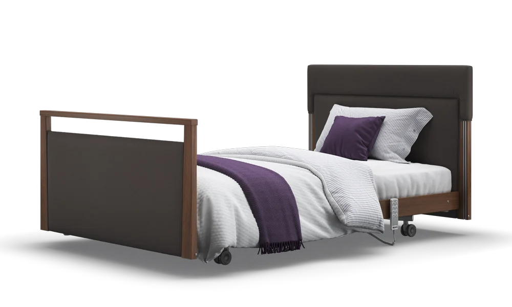 Opera Beds Signature Upholstered Electric Profiling Bed - Luxury Medical Care Bed - Detail View 177