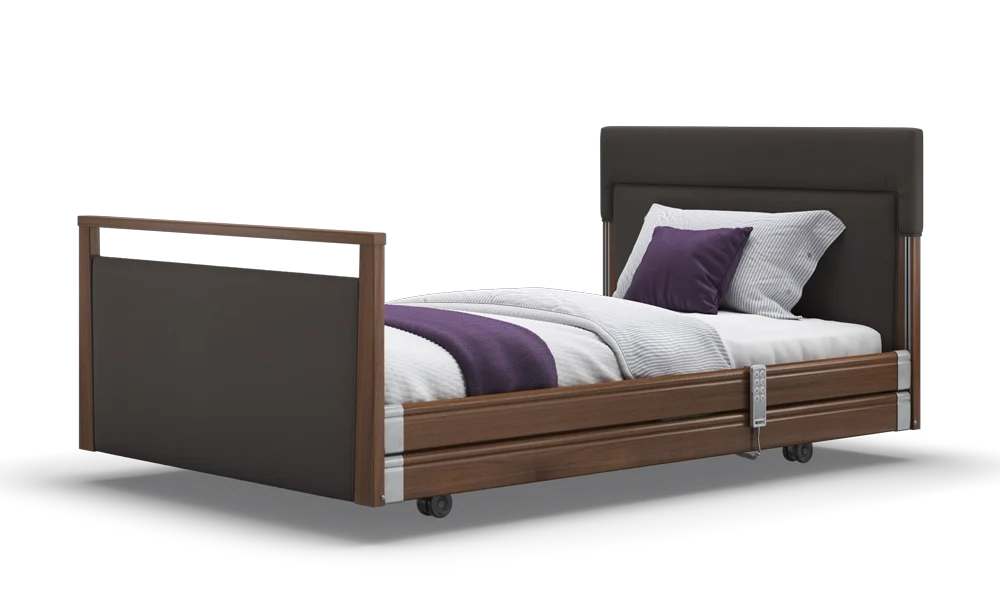 Opera Beds Signature Upholstered Electric Profiling Bed - Luxury Medical Care Bed - Detail View 178