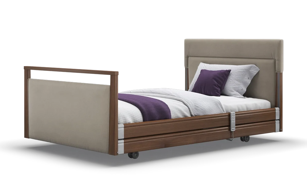 Opera Beds Signature Upholstered Electric Profiling Bed - Luxury Medical Care Bed - Detail View 167