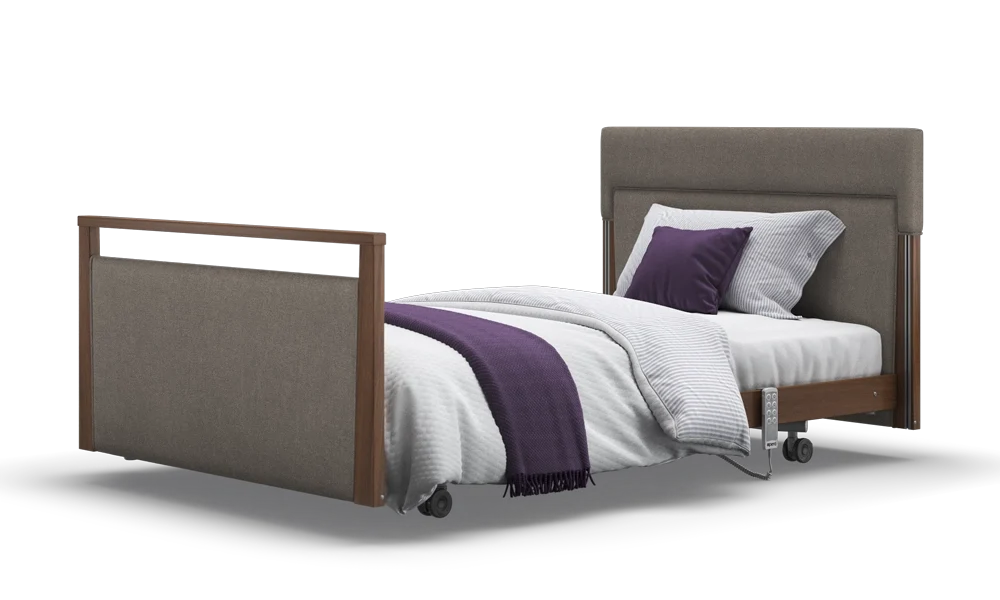 Opera Beds Signature Upholstered Electric Profiling Bed - Luxury Medical Care Bed - Detail View 154
