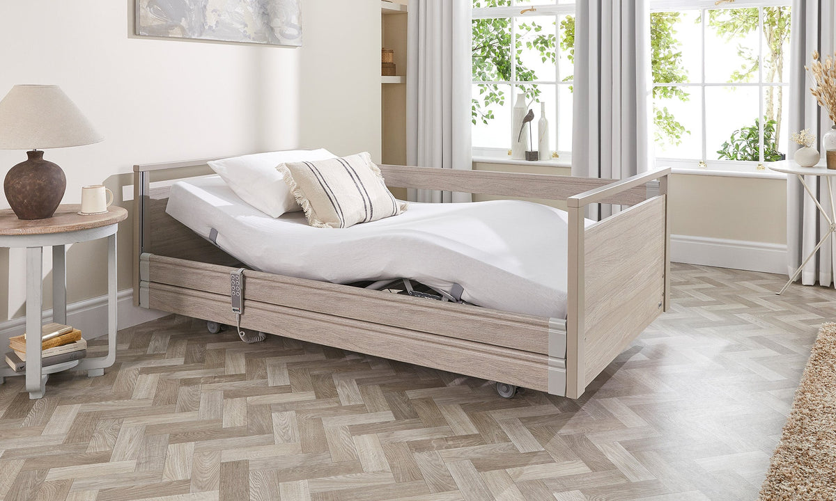 Opera Beds Signature Electric Profiling Care Bed - Height Adjustable Medical Bed - Detail View 4