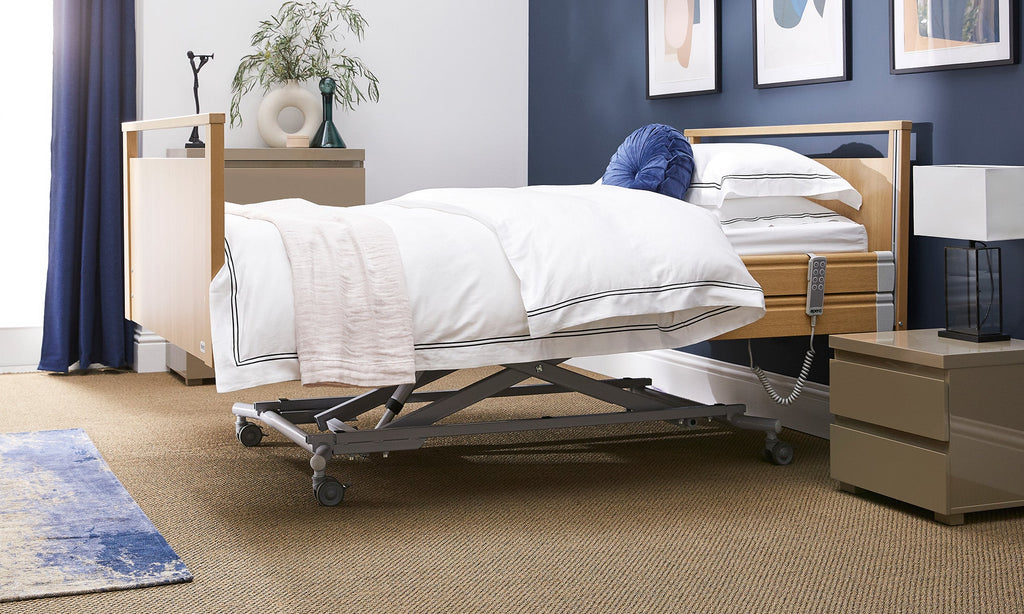 Opera Beds Signature Electric Profiling Care Bed - Height Adjustable Medical Bed - Detail View 5