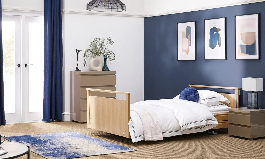 Opera Beds Signature Electric Profiling Care Bed - Height Adjustable Medical Bed - Detail View 7