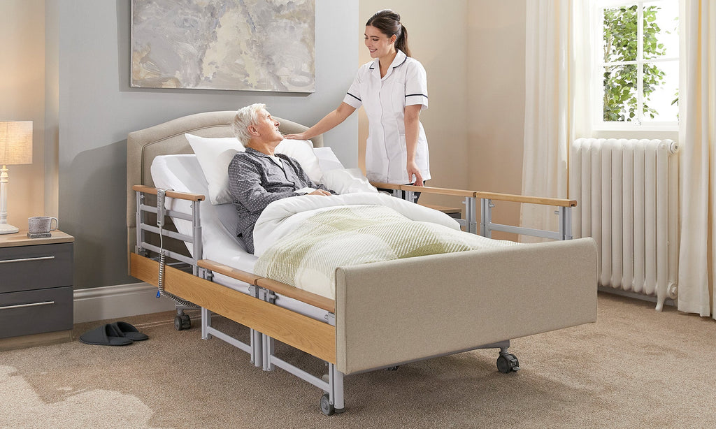 Opera Beds Signature Comfort Plus Electric Profiling Bed - Medical Nursing Bed - Detail View 5