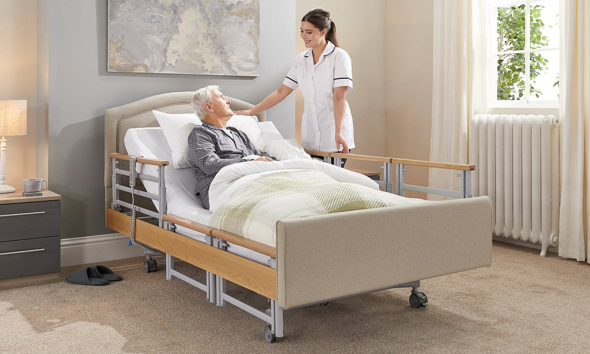 Opera Beds Signature Comfort Plus Electric Profiling Bed - Medical Nursing Bed - Detail View 5