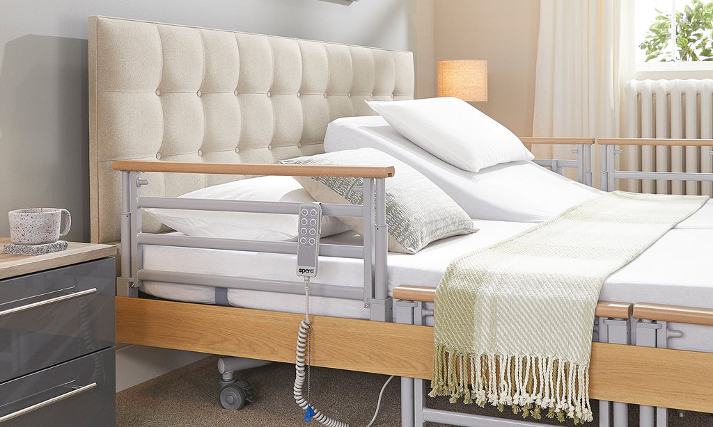 Opera Beds Signature Comfort Plus Dual Profiling Bed - Luxury Split Electric Care Bed - Detail View 4