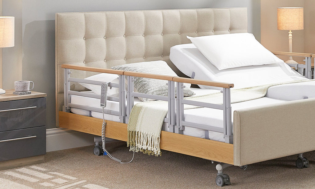 Opera Beds Signature Comfort Plus Dual Profiling Bed - Luxury Split Electric Care Bed - Detail View 6