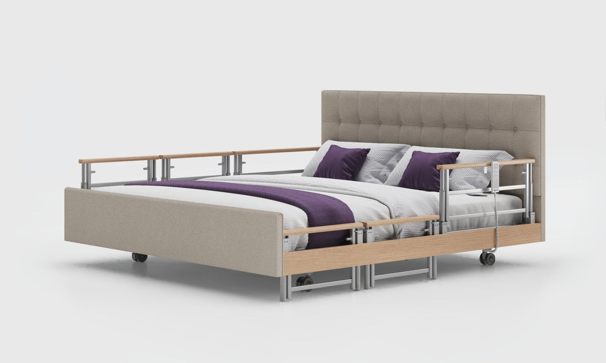 Opera Beds Signature Comfort Plus Dual Profiling Bed - Luxury Split Electric Care Bed - Detail View 106