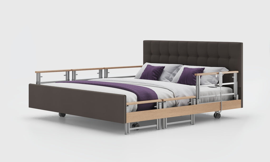 Opera Beds Signature Comfort Plus Dual Profiling Bed - Luxury Split Electric Care Bed - Detail View 9