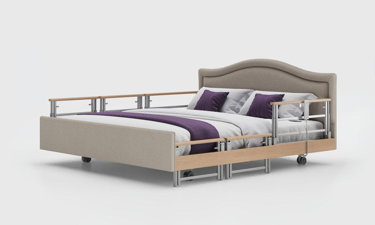 Opera Beds Signature Comfort Plus Dual Profiling Bed - Luxury Split Electric Care Bed - Detail View 14