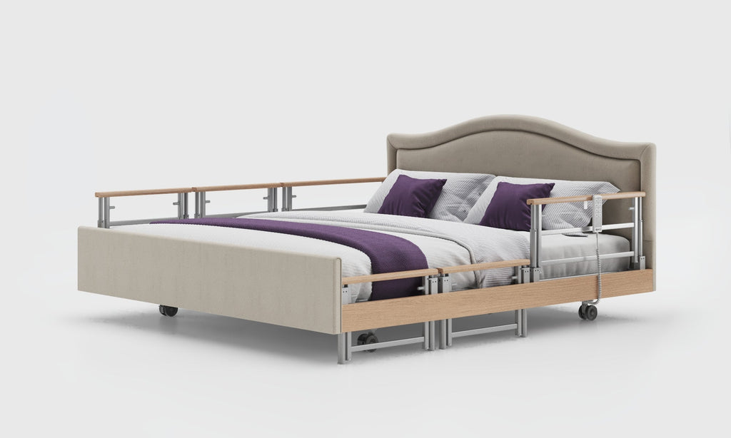 Opera Beds Signature Comfort Plus Dual Profiling Bed - Luxury Split Electric Care Bed - Detail View 17