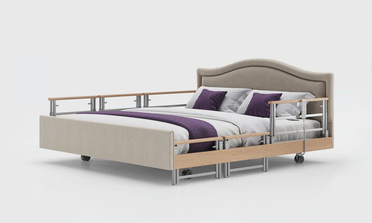 Opera Beds Signature Comfort Plus Dual Profiling Bed - Luxury Split Electric Care Bed - Detail View 17