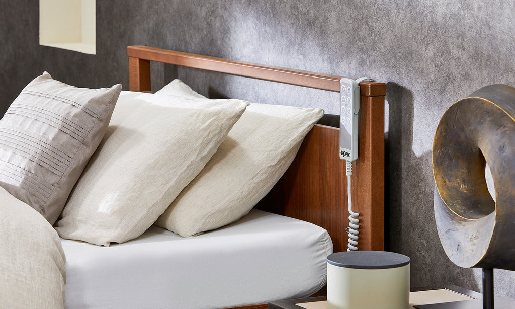 Opera Beds Signature Low Footboard Profiling Care Bed - Height Adjustable Nursing Bed - Detail View 8