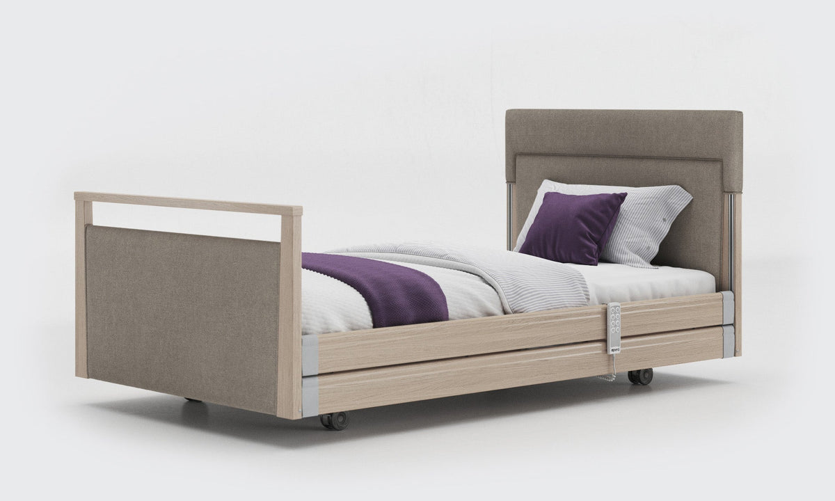 Opera Beds Signature Upholstered Electric Profiling Bed - Luxury Medical Care Bed - Detail View 95