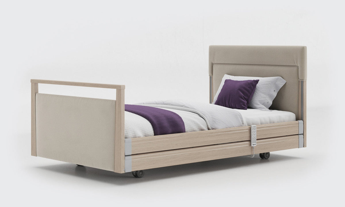 Opera Beds Signature Upholstered Electric Profiling Bed - Luxury Medical Care Bed - Detail View 97
