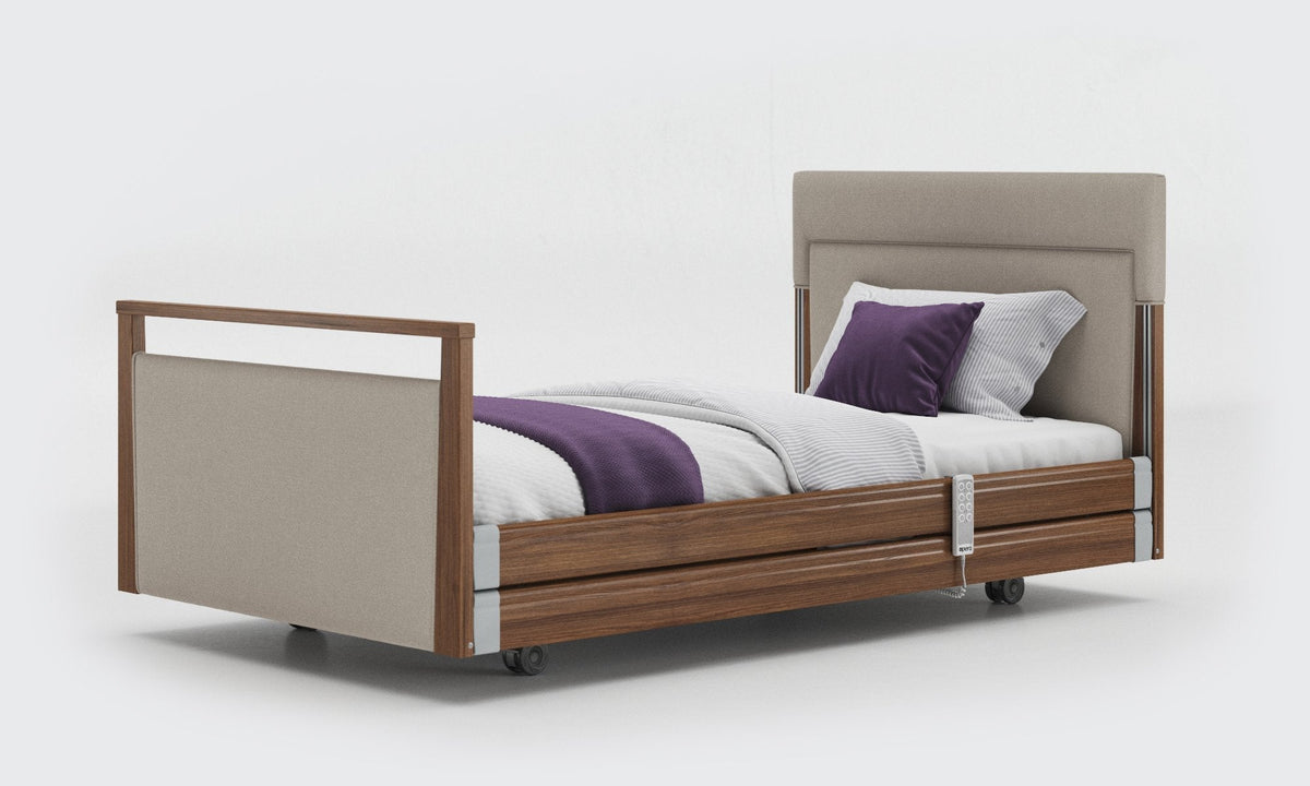 Opera Beds Signature Upholstered Electric Profiling Bed - Luxury Medical Care Bed - Detail View 45