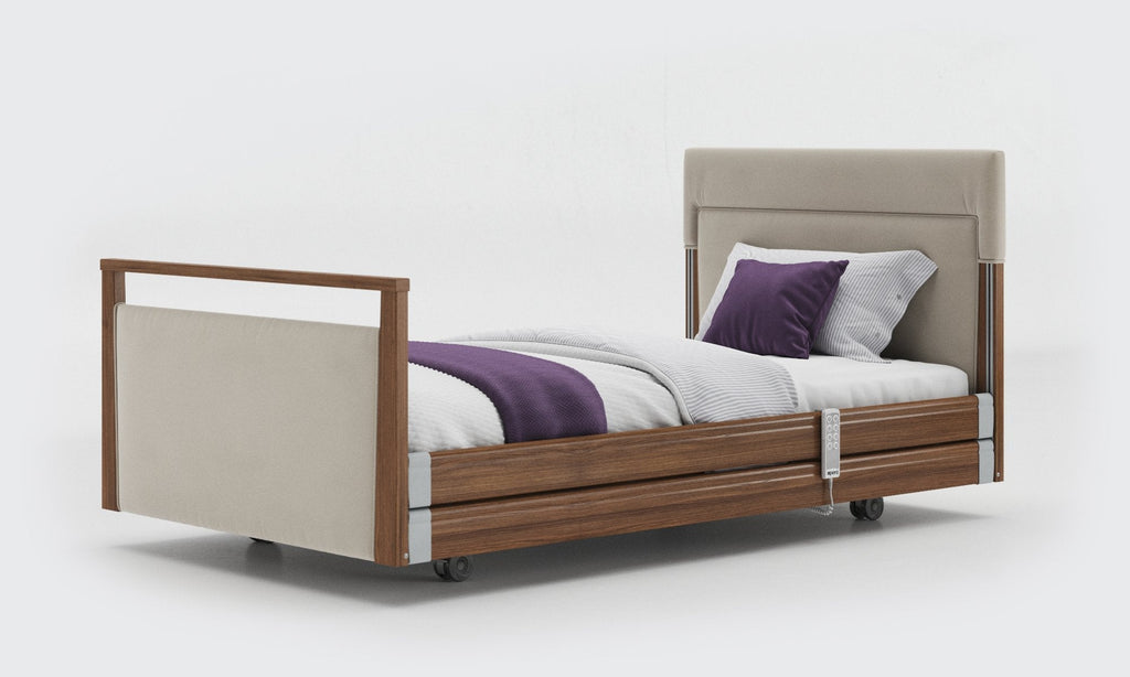 Opera Beds Signature Upholstered Electric Profiling Bed - Luxury Medical Care Bed - Detail View 48