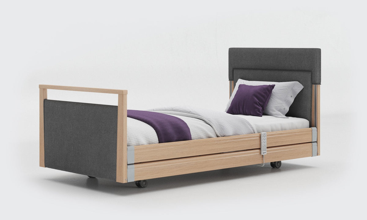 Opera Beds Signature Upholstered Electric Profiling Bed - Luxury Medical Care Bed - Detail View 11