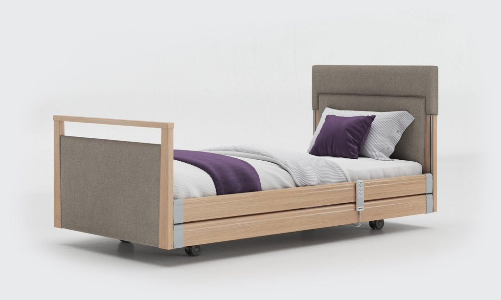 Opera Beds Signature Upholstered Electric Profiling Bed - Luxury Medical Care Bed - Detail View 10