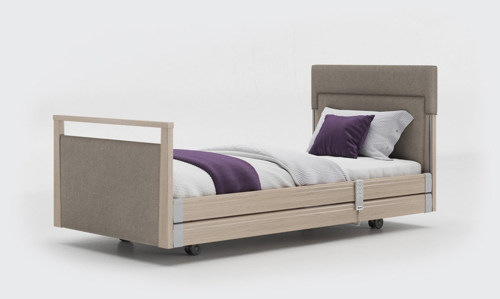 Opera Beds Signature Upholstered Electric Profiling Bed - Luxury Medical Care Bed - Detail View 86