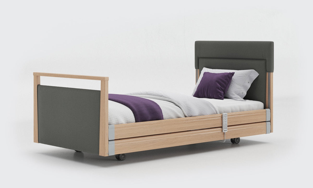 Opera Beds Signature Upholstered Electric Profiling Bed - Luxury Medical Care Bed - Detail View 13