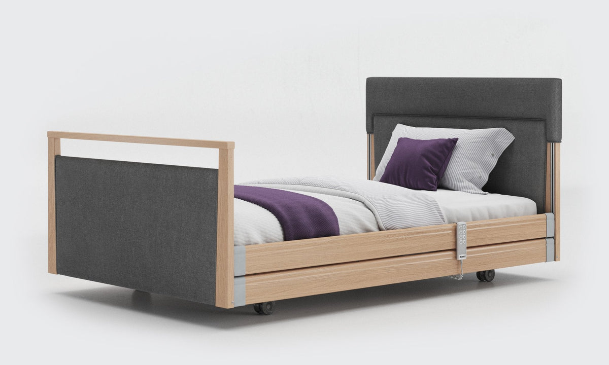 Opera Beds Signature Upholstered Electric Profiling Bed - Luxury Medical Care Bed - Detail View 59